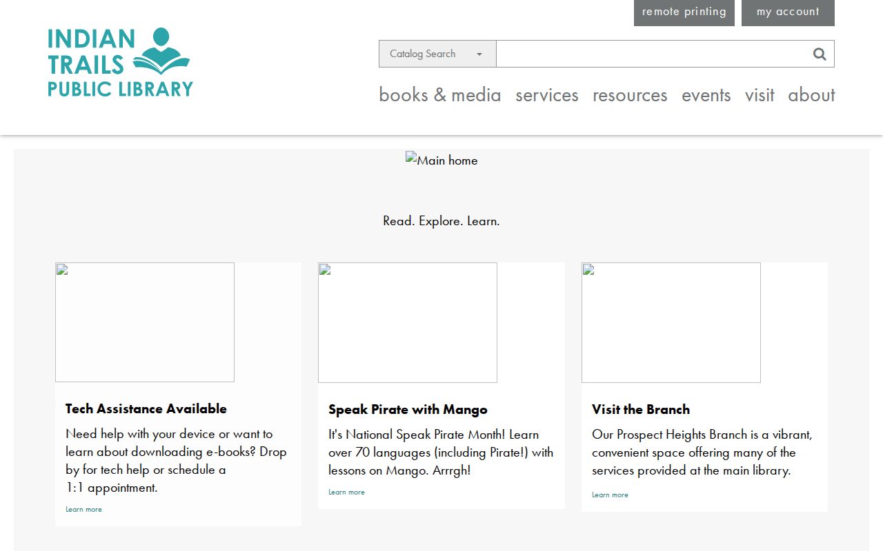 Indian Trails Public Library events and community resources near Buffalo Grove